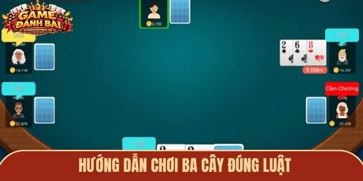 Hướng dẫn chơi game bài 3 cây online chuẩn nhất