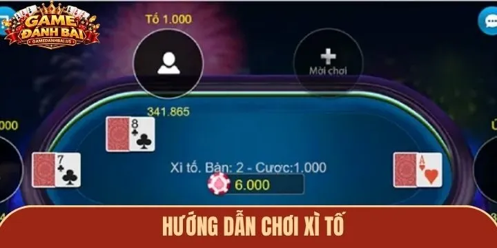 Quy tắc chơi từng vòng của 1 ván xì tố