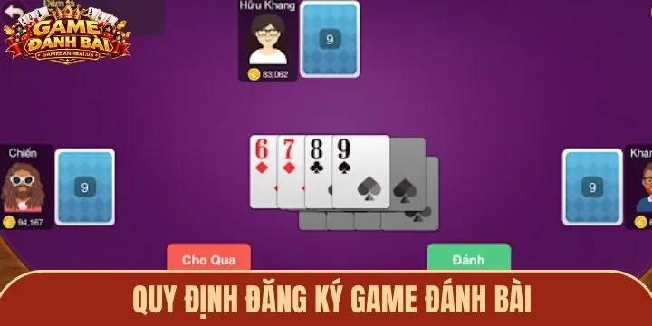 Lưu ý cần nhớ khi đăng ký game đánh bài trực tuyến