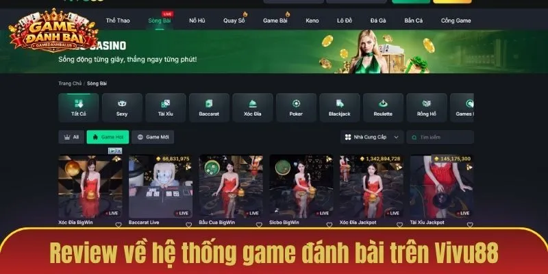 Đánh giá tổng quan chất lượng của nhà cái Vivu88